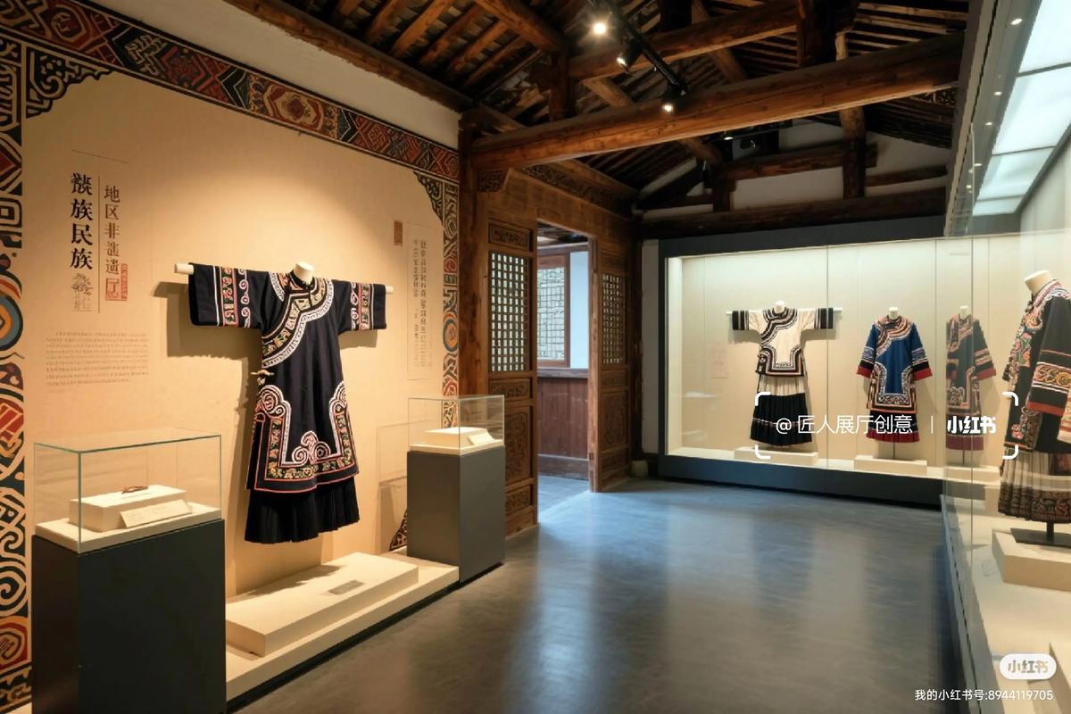非遺服飾文化博物館展館設計 傳承與創新的織錦